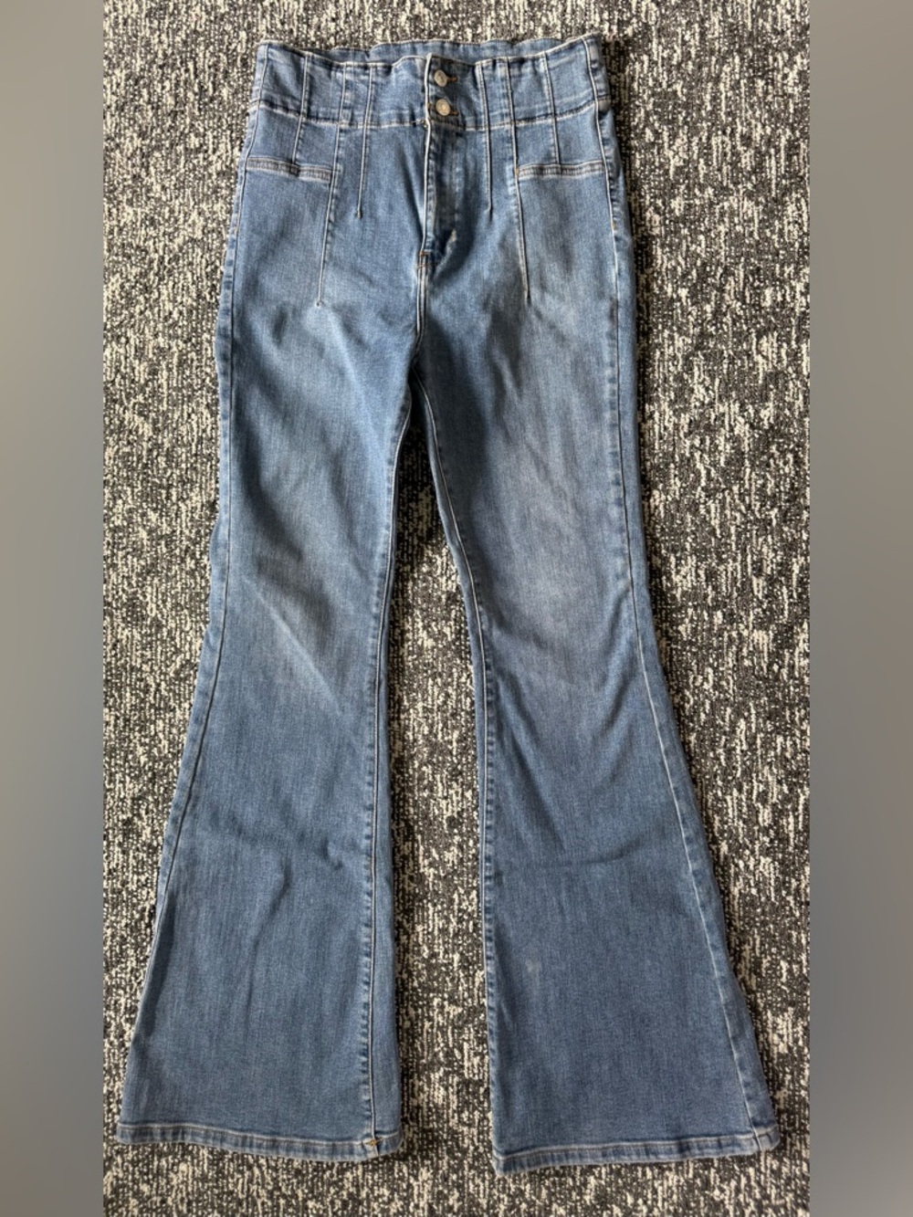 ‘We The Free’ FREE PEOPLE JAYDE FLARE JEANS - High-Rise Wide Leg